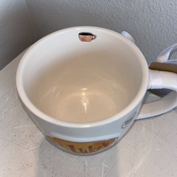 Rae Dunn Gilmore Girls Luke’s Diner Mug "I Like My Coffee with Oxygen" NEW - Picture 4 of 5